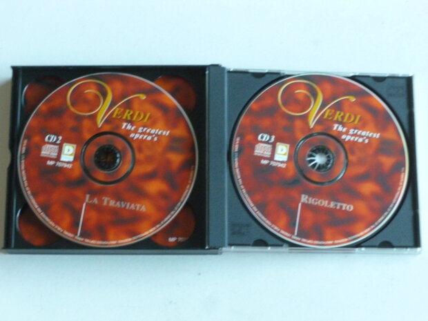 Verdi - The Greatest Operas / Aida, la Traviata, Rigoletto (3 CD)