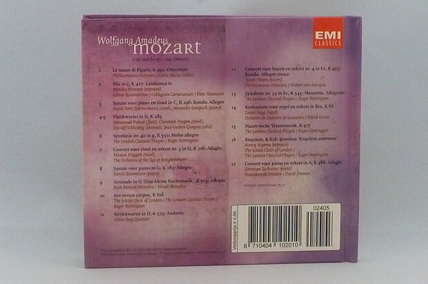 Wolfgang Amadeus Mozart - EMI