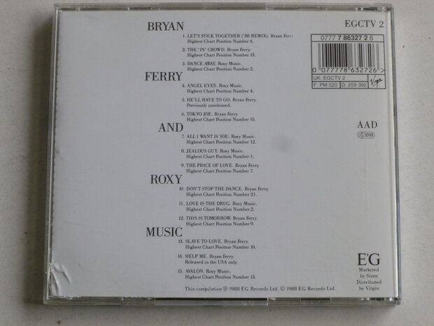 Bryan Ferry - The Ultimate Collection
