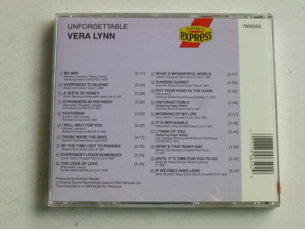 Vera Lynn - Unforgettable