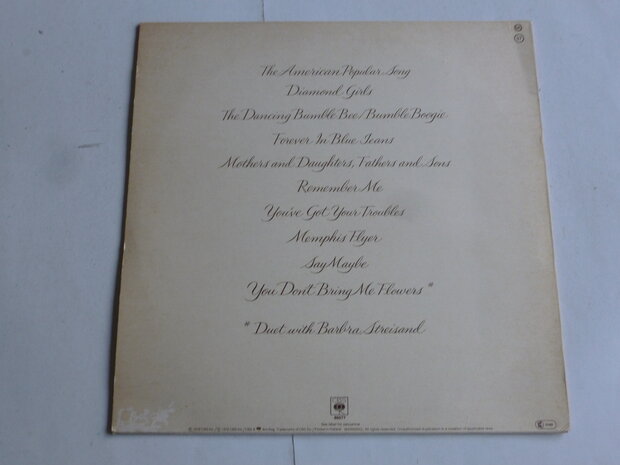 Neil Diamond - You don't bring me Flowers (LP) 86077