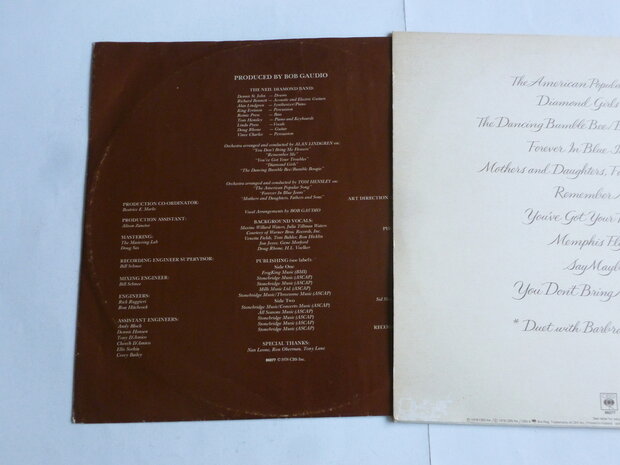 Neil Diamond - You don't bring me Flowers (LP) 86077