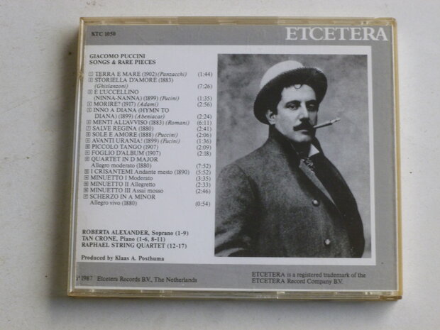 Puccini Songs & Rare Pieces / Roberta Alexander