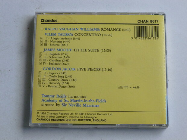 Works for Harmonica & Orchestra / Tommy Reilly, Marriner