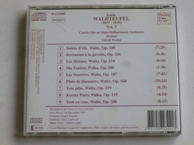 E. Waldteufel - The Best of vol.3 / Alfred Walter
