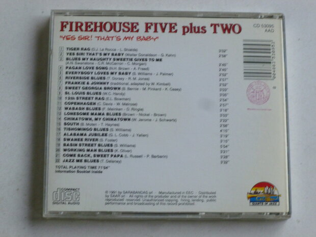 Firehouse Five plus Two - 1949 / 1958 (Giants of Jazz)