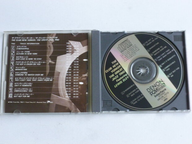 The Club New Yorker - The Great Jazz Trio (japan)
