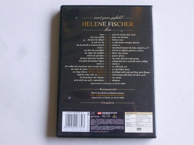 Helene Fischer - Live / mut zum gefühl (DVD)