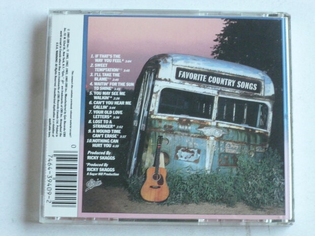 Ricky Skaggs - Favorite Country Songs (usa)