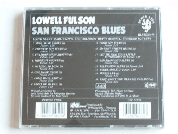 Lowell Fulson - San Francisco Blues