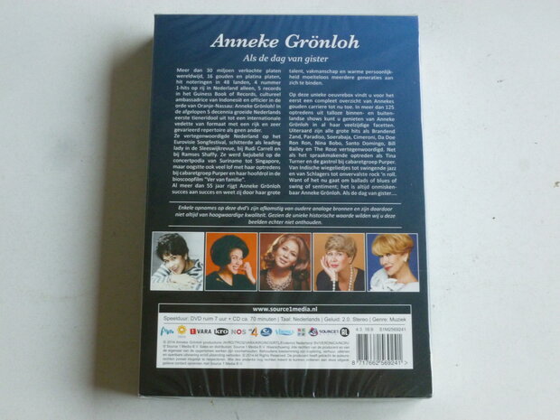 Anneke Grönloh - Als de dag van gister (3 DVD + CD) nieuw
