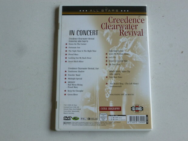 Creedence Clearwater Revival - In Concert / Down on the Corner (DVD)