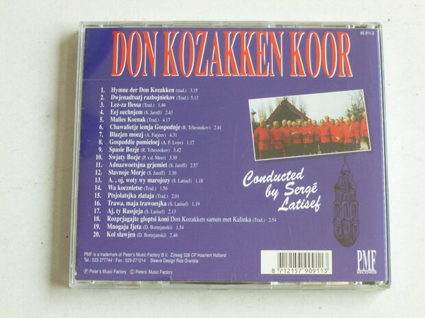 Don Kozakken Koor - Jubilee Concert / Serge Latisef