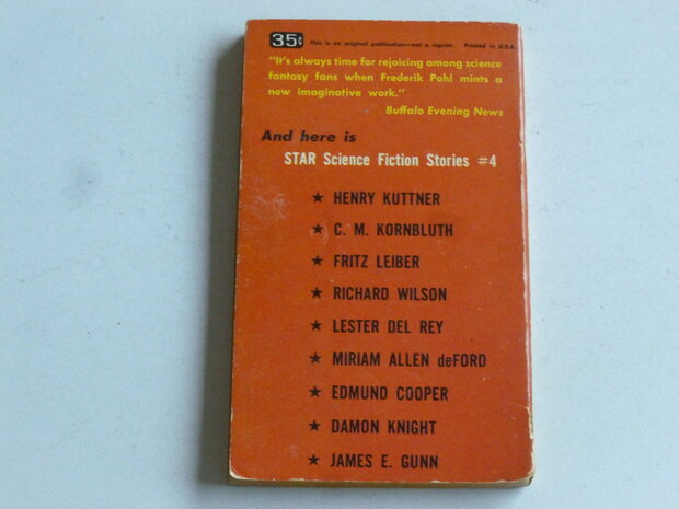 Star science fiction no 4 - Frederik Pohl (boek)