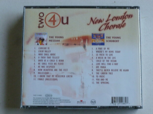 New London Chorale - The Young Messiah + The Young Schubert (2 CD)