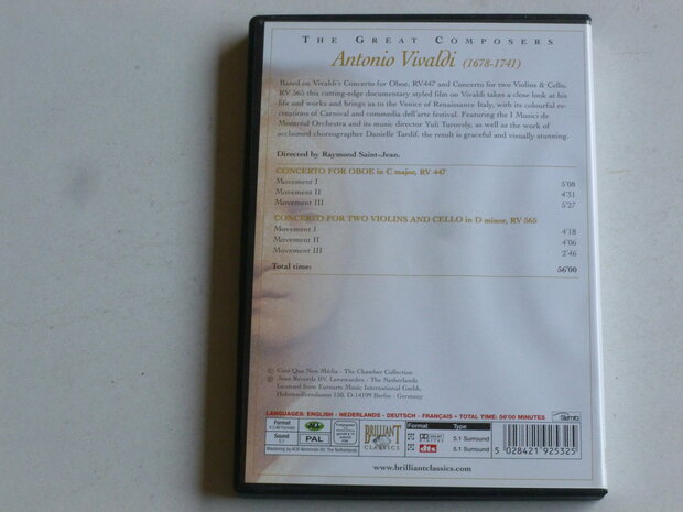 Antonio Vivaldi - The Great Composers (DVD)