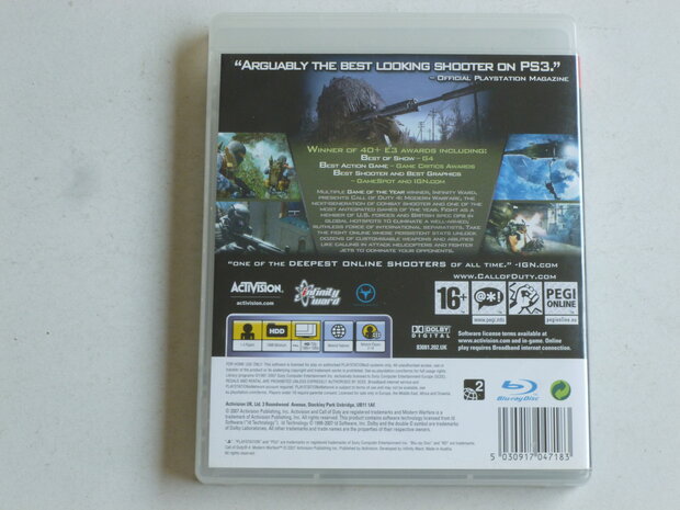 Call of Duty 4 - Modern Warfare (playstation 3)