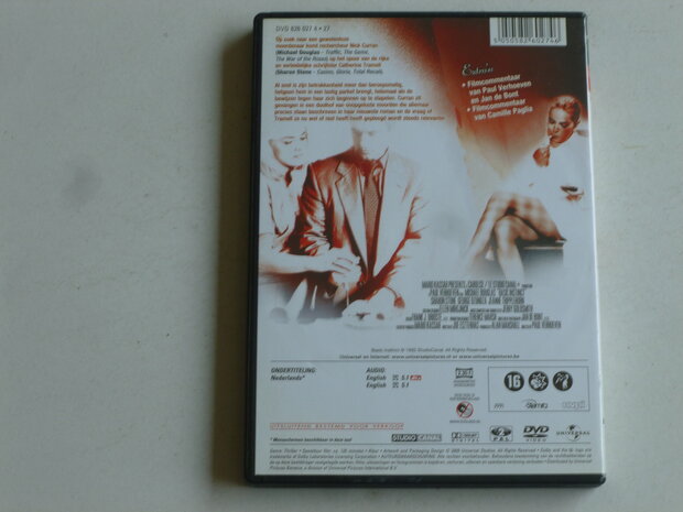 Basic Instinct - Sharon Stone, Michael Douglas, Paul Verhoeven (DVD)