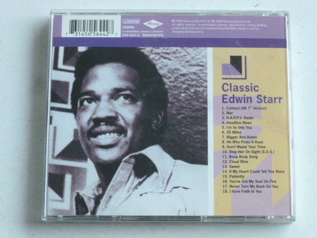 Edwin Starr - Classic / The universal Masters Collection 