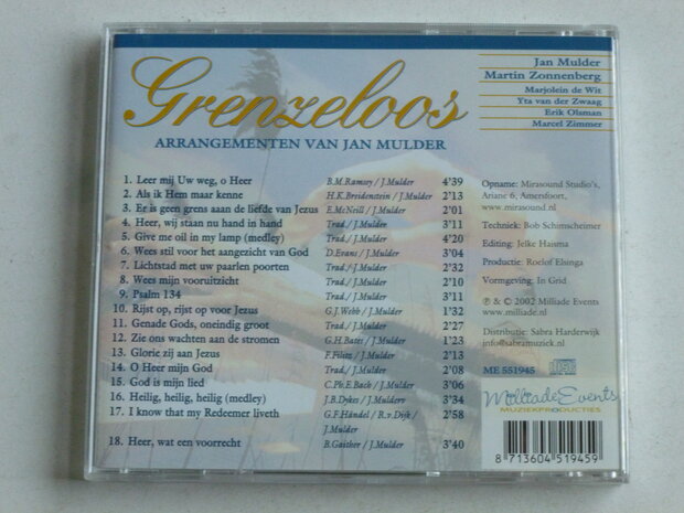Grenzeloos - Jan Mulder, Martin Zonnenberg