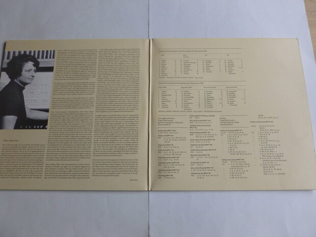 Bach - Marie Claire Alain / Complete Orgelwerken Deel 11 (2 LP)