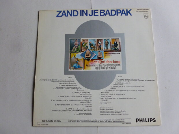Cabaret Don Quishocking - Zand in je badpak (LP)