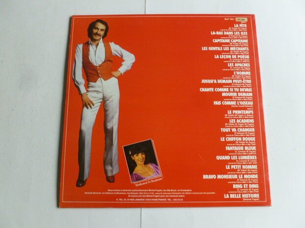 Michel Fugain - Ses 20 Plus Grands Succes (LP)