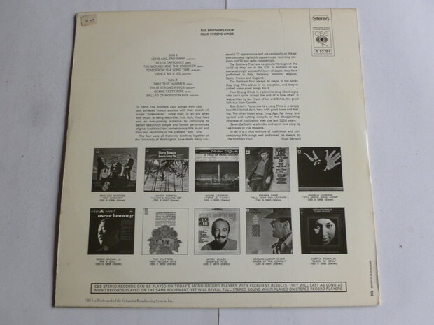 The Brother Four - Four Strong Winds (LP)