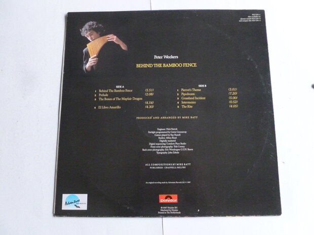 Peter Weekers - Behind the Bamboo Fence (LP)