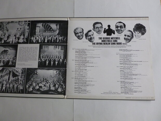 The George Mitchell Minstrels sing Irving Berlin Songbook (LP)