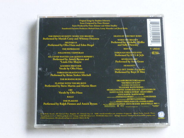 The Prince of Egypt - Original Soundtrack 