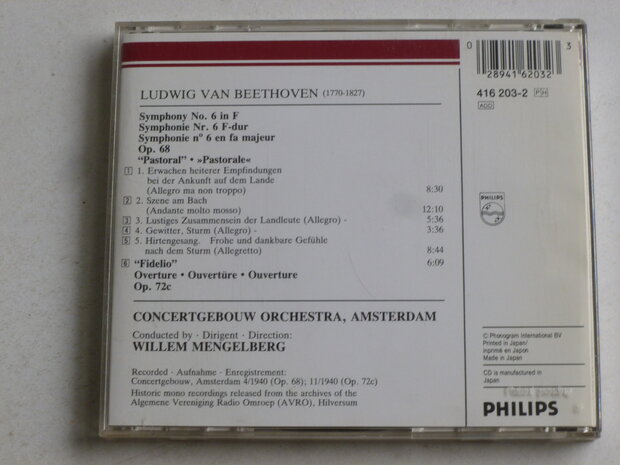 Beethoven - Symphony 6 / Willem Mengelberg