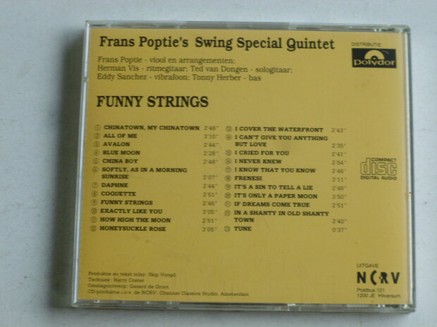Frans Poptie's Swing Special Quintet - Funny Strings