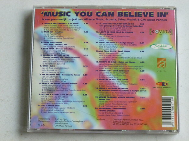 Music you can believe in - various artists