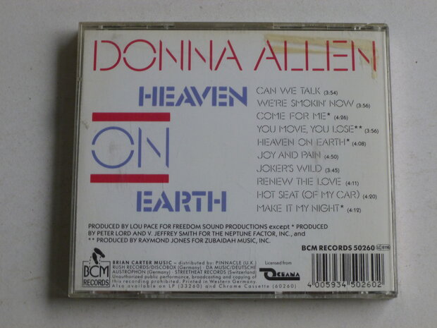 Donna Allen - Heaven on Earth
