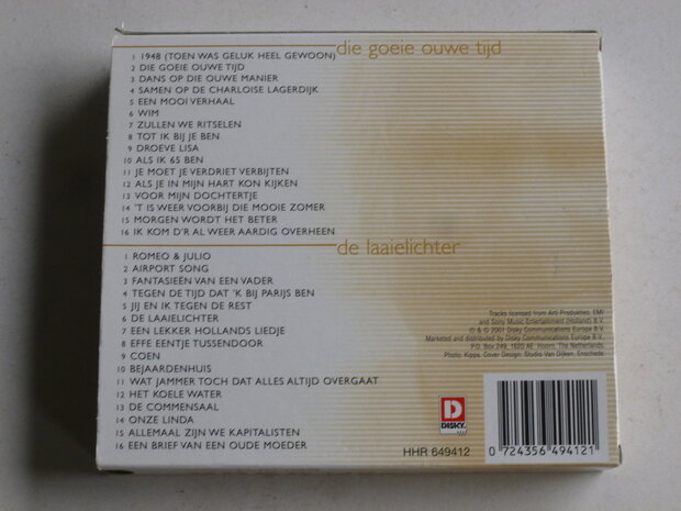 Gerard Cox - Dubbel Goud / Die goeie ouwe tijd, de laaielichter (2 CD)
