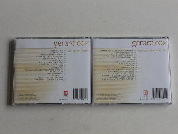 Gerard Cox - Dubbel Goud / Die goeie ouwe tijd, de laaielichter (2 CD)