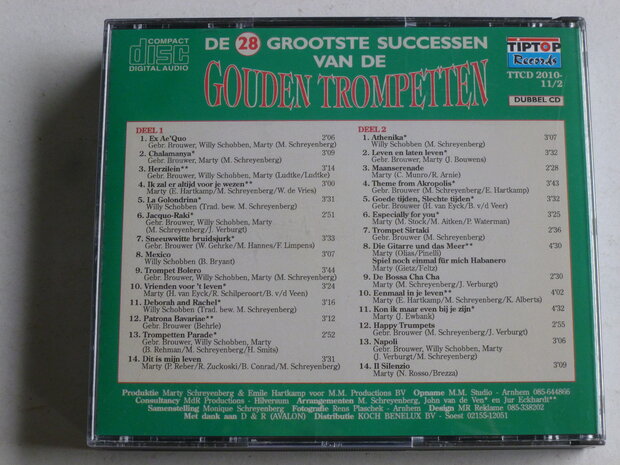 De 28 Grootste Successen van de Gouden Trompetten (2 CD)