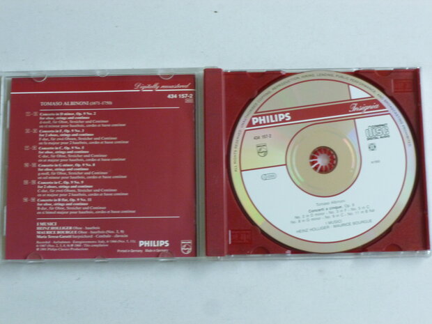Albinoni - 6 Oboe Concertos / Heinz Holliger
