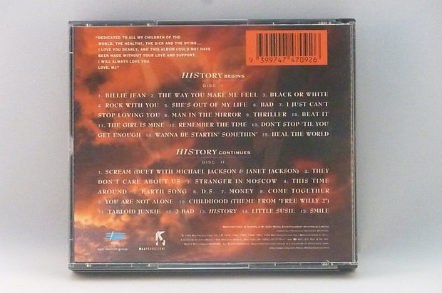 Michael Jackson - History 2 CD