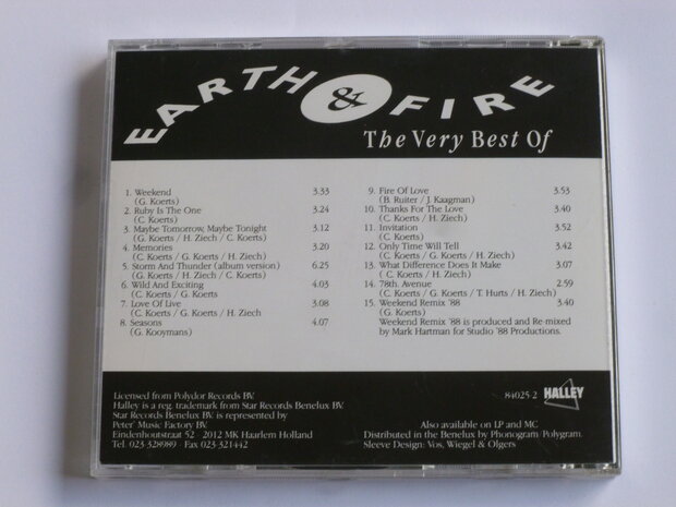 Earth & Fire - The very best of (star records)