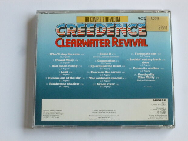 Creedence Clearwater Revival - Vol.1 / The Complete Hit-Album (arcade)