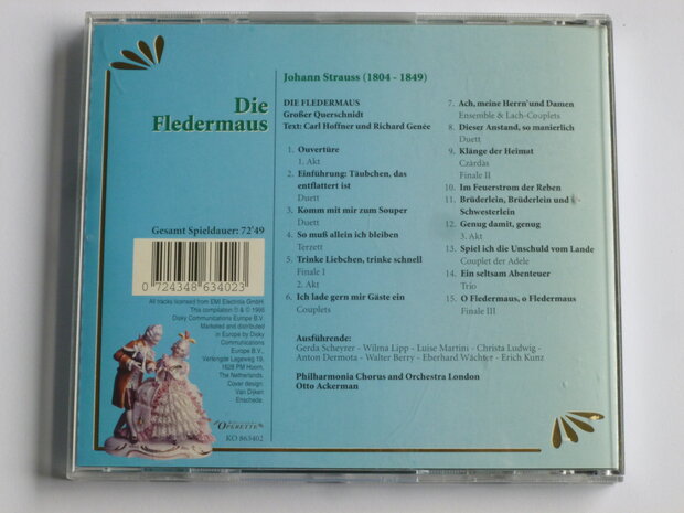 Johann Strauss II - Die Fledermaus / Ludwig, Otto Ackerman
