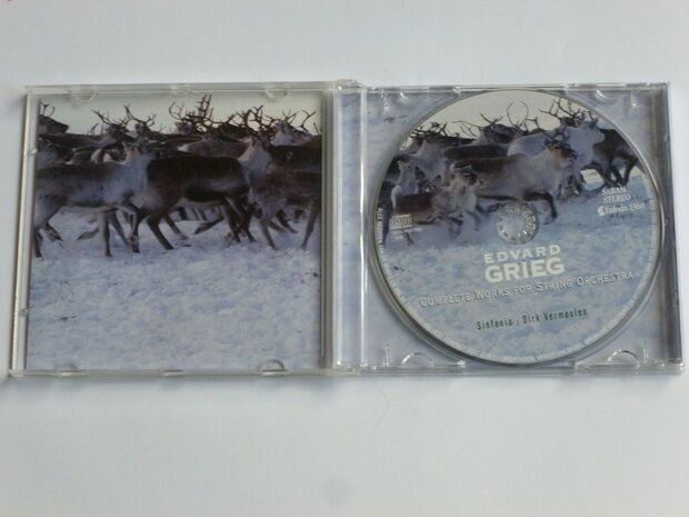 Grieg - Complete Works for String Orchestra / Sinfonia, Dirk Vermeulen