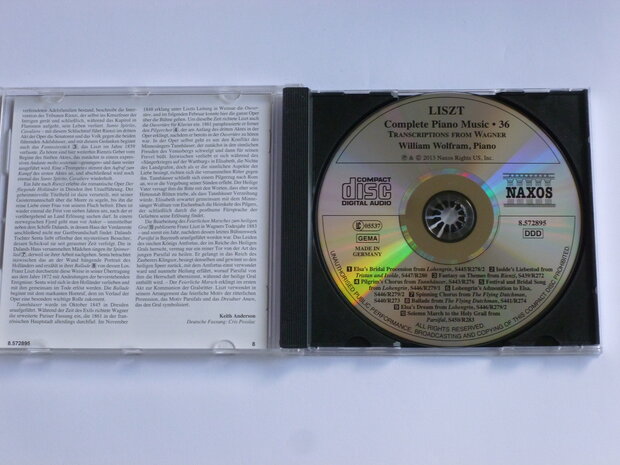 Liszt - Transcriptions of Wagner / William Wolfram