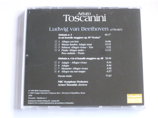 Arturo Toscanini - Beethoven sinfonia 3, 4