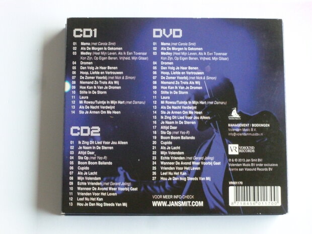 Jan Smit - Live in Ahoy (2 CD + DVD)
