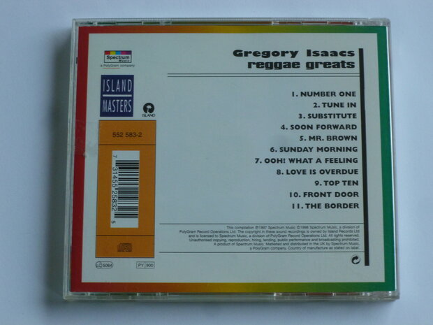 Gregory Isaacs - Reggae Greats