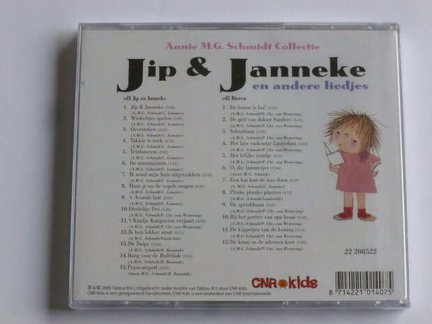 Jip & Janneke en andere liedjes (2 CD) Nieuw