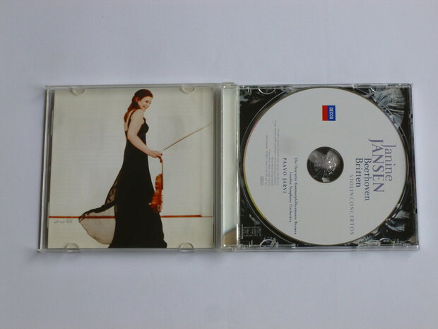 Janine Jansen - Beethoven, Britten violin concertos / Paavo Jarvi
